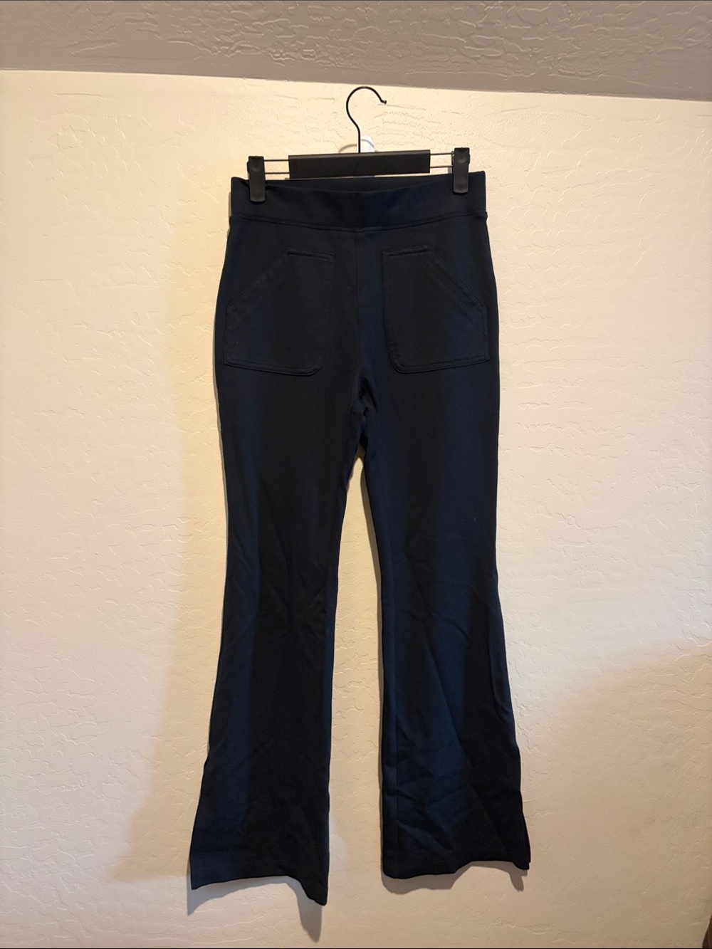 Maeve navy Flare Knit Pants